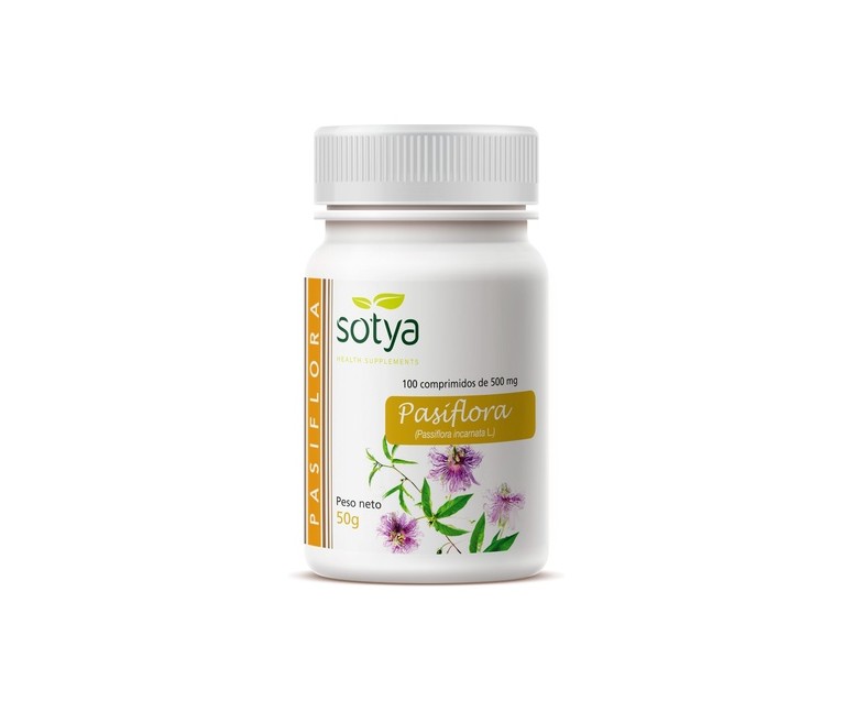 Pasiflora 100 comprimidos de 500mg Sotya