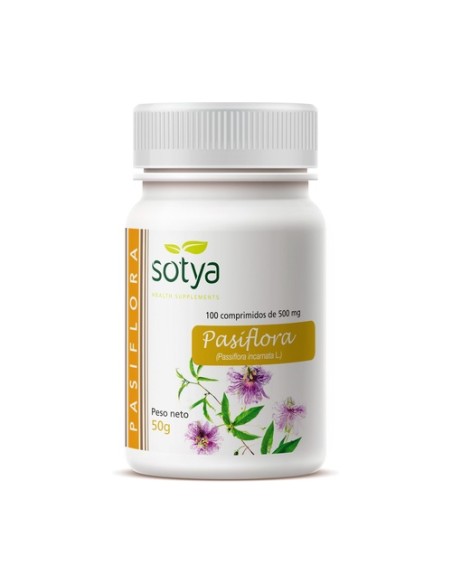 Pasiflora 100 comprimidos de 500mg Sotya