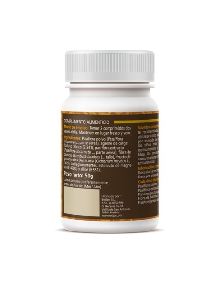 Pasiflora 100 comprimidos de 500mg Sotya