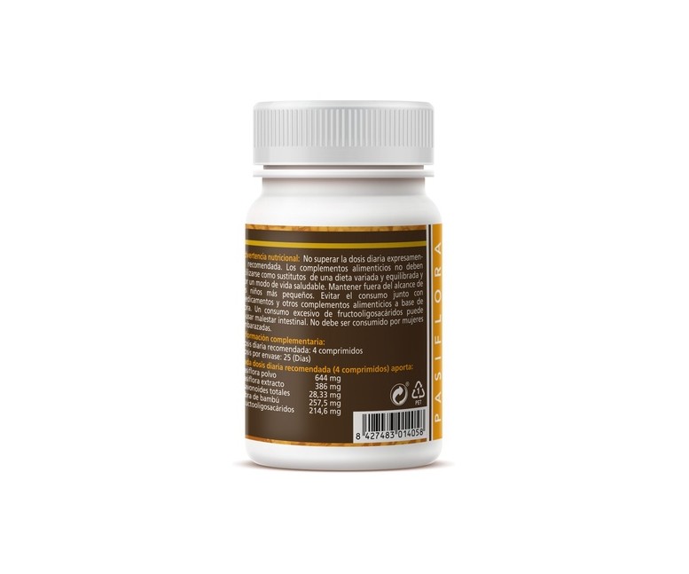 Pasiflora 100 comprimidos de 500mg Sotya