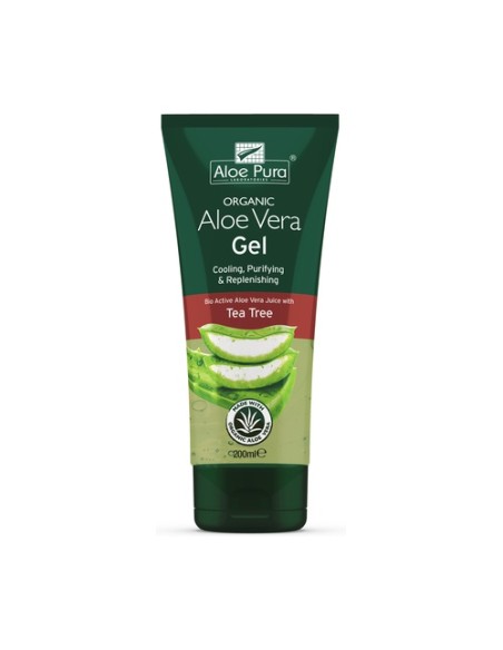 Gel Aloe y Árbol del Té Eco 200 ml de gel (0%) Aloe Pura