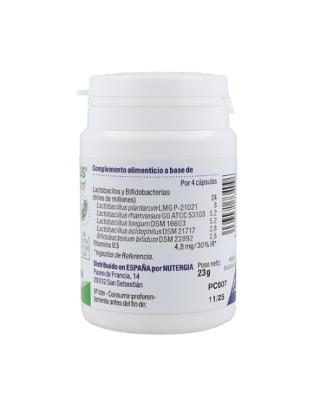 Ergyphilus confort digestión y gases 60 cápsulas Nutergia