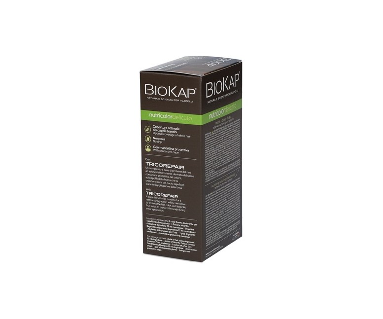 Tinte cabello 6.3 Rubio dorado oscuro 140 ml Biokap