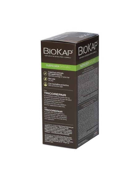 Tinte cabello 6.3 Rubio dorado oscuro 140 ml Biokap