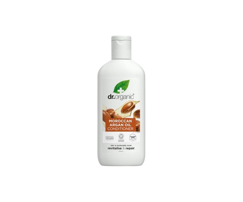 Acondicionador Aceite Argán Marroqui Orgánico 265 ml de gel Dr. Organic