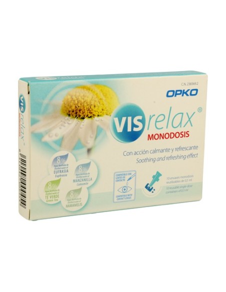 Vis Relax Monodisis 10 unidades Pharmadiet
