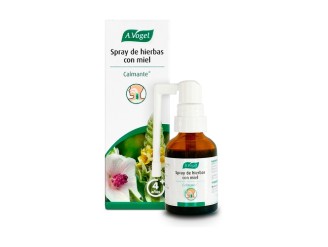Spray de hierbas con miel
