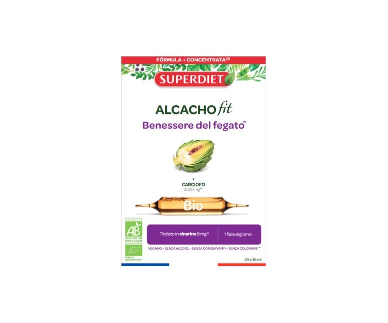 Alcachofit Bio (digestión) 20 ampollas de 10ml Superdiet