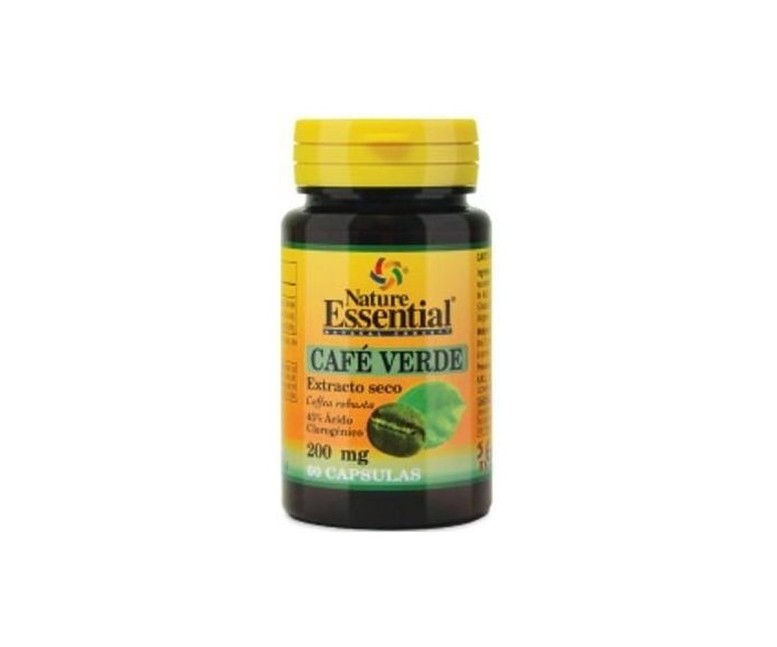 Cafe verde (Ext. Seco 45%) 60 cápsulas de 200mg Nature essential