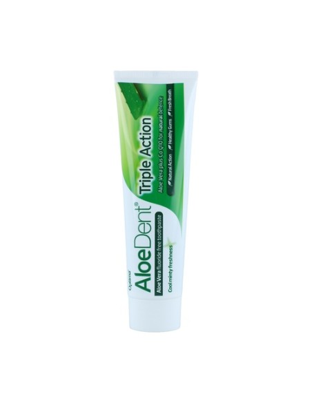 Dentífrico Aloedent triple acción 100 ml Optima