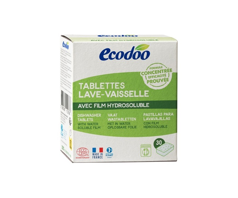 Pastillas para lavavajillas 30 unidades Ecodoo