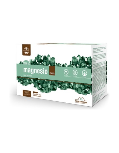 Magnesio Forte 20 ampollas de 15ml Naturmil