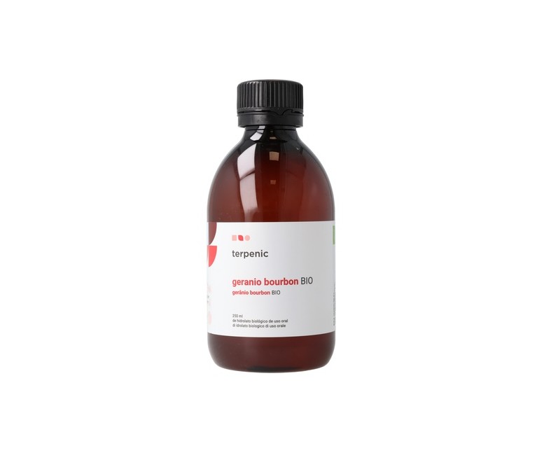 Agua de Geranio Bourbon Hidrolato Bio 250 ml de agua floral Terpenic