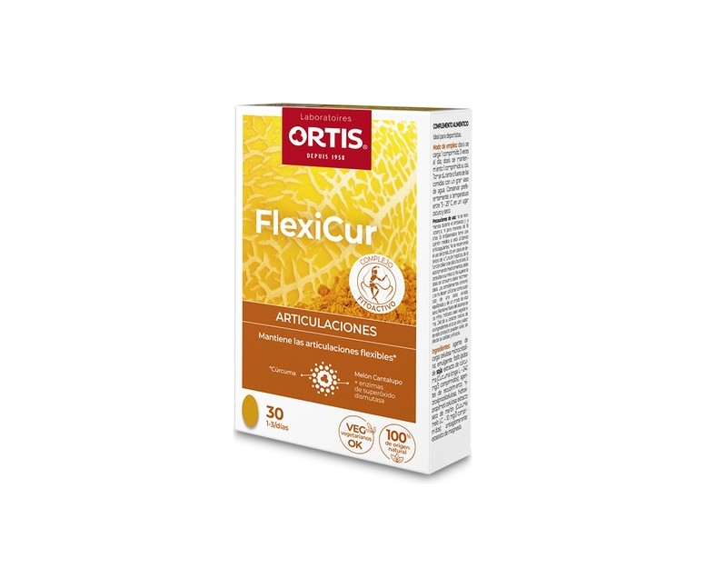 Flexicur 30 comprimidos Ortis