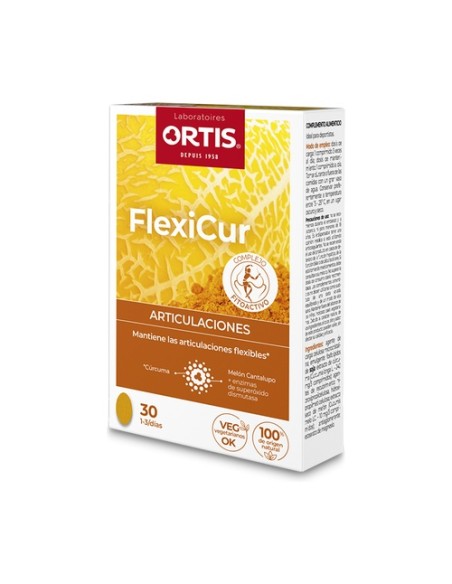 Flexicur 30 comprimidos Ortis