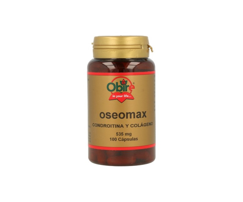 Oseomax (condroitina y colágeno) 100 cápsulas de 534mg Obire