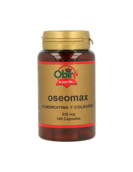 Oseomax (condroitina y colágeno) 100 cápsulas de 534mg Obire