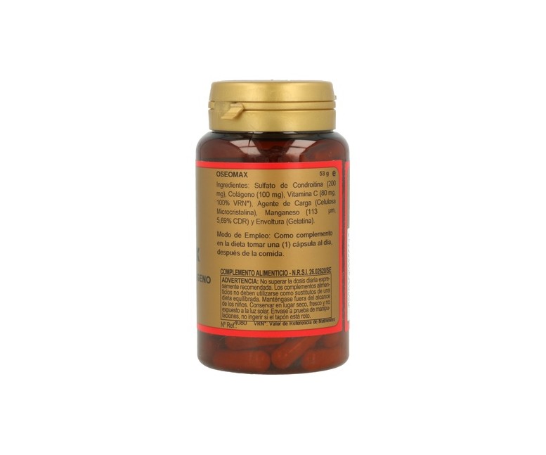 Oseomax (condroitina y colágeno) 100 cápsulas de 534mg Obire