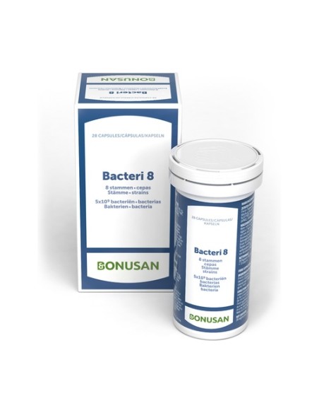Bacteri 8 cápsulas 28 cápsulas Bonusan