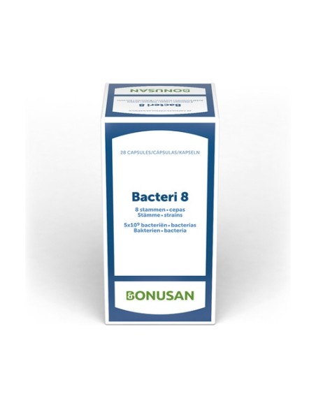 Bacteri 8 cápsulas 28 cápsulas Bonusan