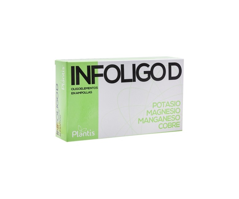 Infoligo D 20 ampollas de 5ml Plantis