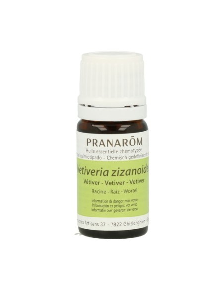 Aceite esencial de Vetiver 5 ml de aceite esencial Pranarom