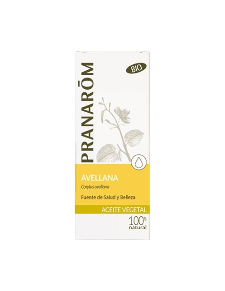 Avellana Aceite Vegetal Virgen Bio 50 ml de aceite esencial Pranarom