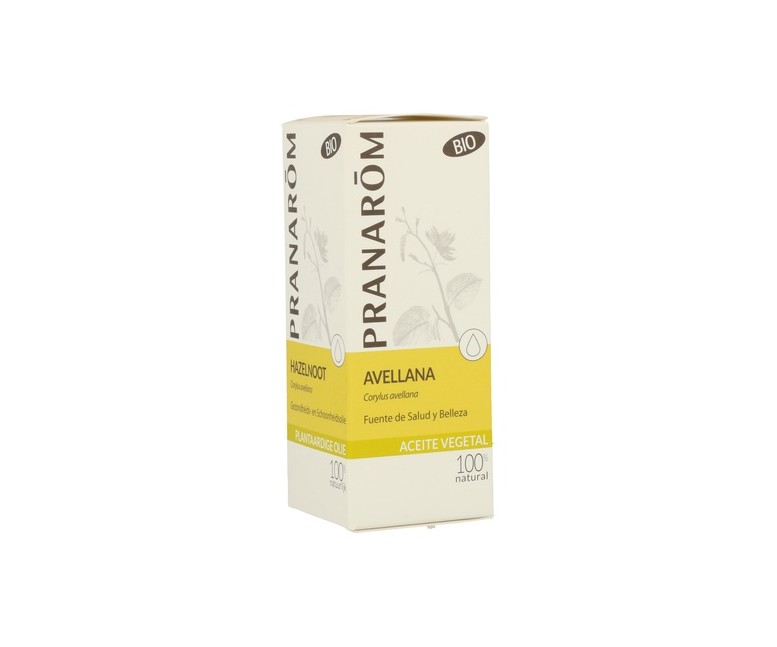 Avellana Aceite Vegetal Virgen Bio 50 ml de aceite esencial Pranarom
