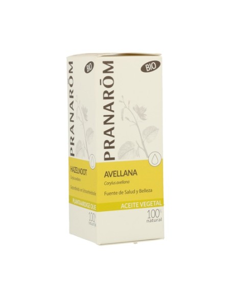 Avellana Aceite Vegetal Virgen Bio 50 ml de aceite esencial Pranarom