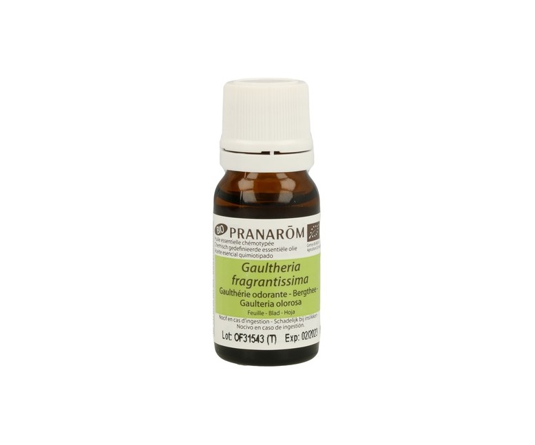 Aceite esencial de Gaulteria Olorosa 10 ml de aceite esencial Pranarom