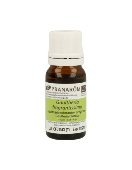 Aceite esencial de Gaulteria Olorosa 10 ml de aceite esencial Pranarom