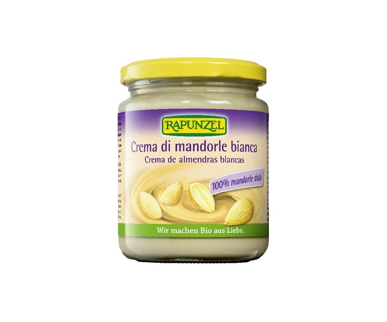 Crema De Almendras Blancas 250 g Rapunzel