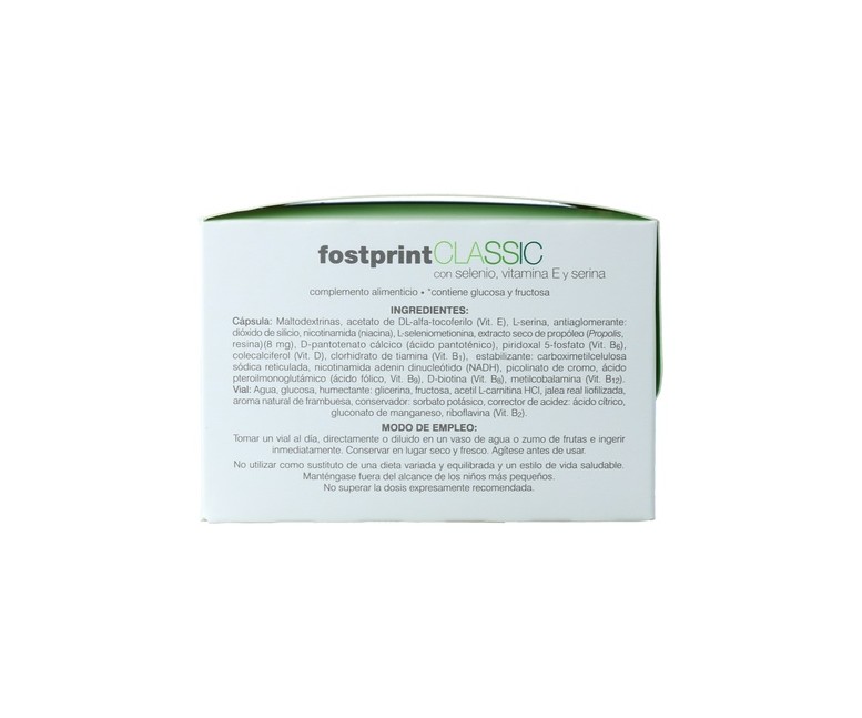 Fost print classic 20 ampollas de 15 ml Soria Natural