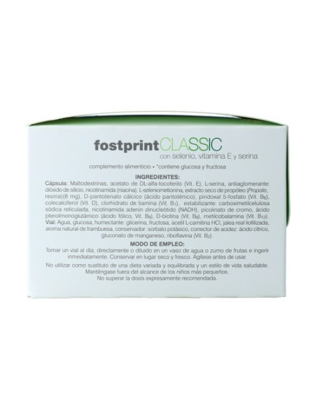 Fost print classic 20 ampollas de 15 ml Soria Natural