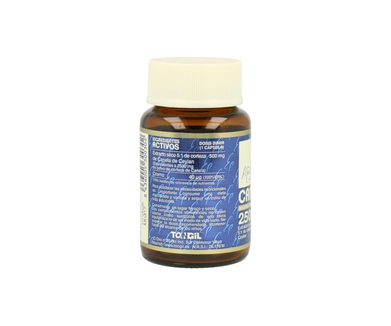 Canela 2500 mg 30 cápsulas de 600.33mg Estado Puro
