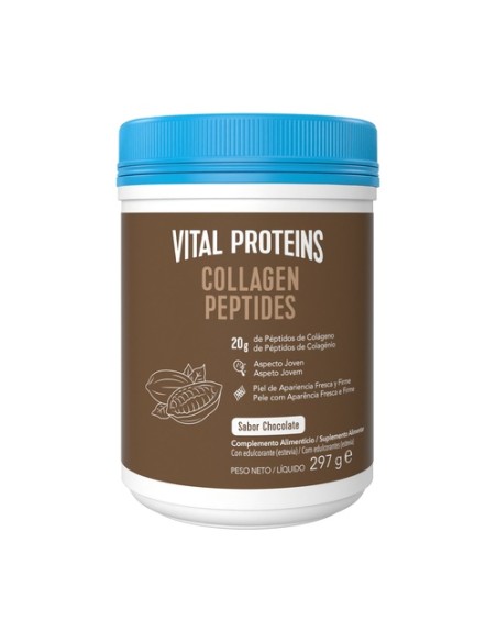 Péptidos de colágeno sabor chocolate 297 g Vital Proteins