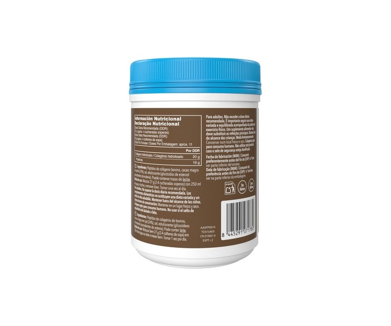 Péptidos de colágeno sabor chocolate 297 g Vital Proteins