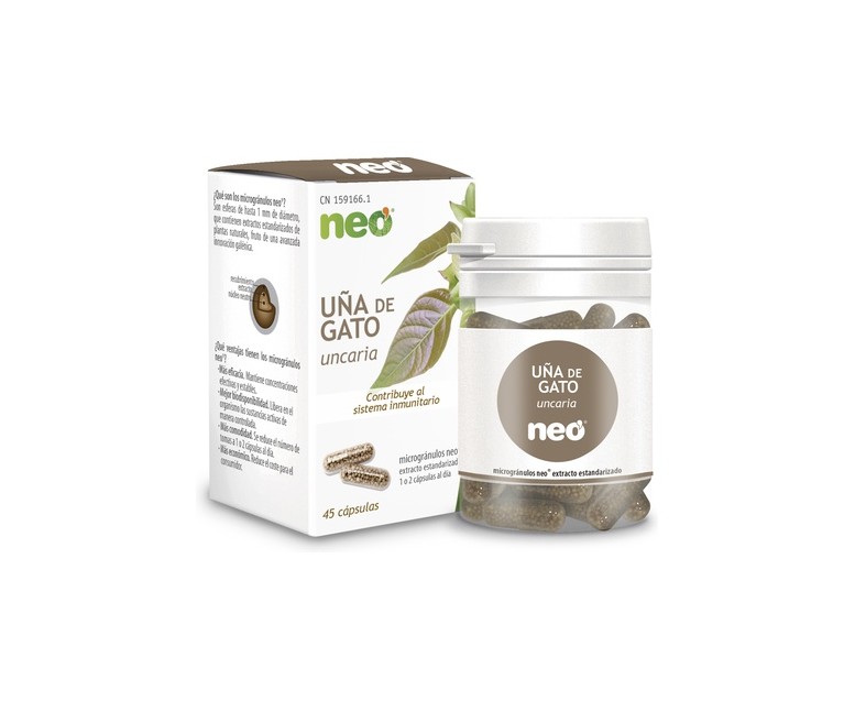 Uña de Gato 45 cápsulas Neo