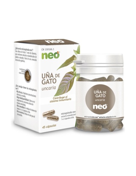 Uña de Gato 45 cápsulas Neo