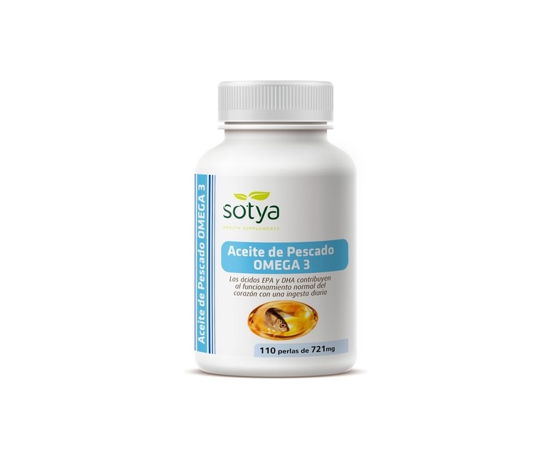 EPA Omega Aceite de Pescado 110 perlas de 700mg Sotya