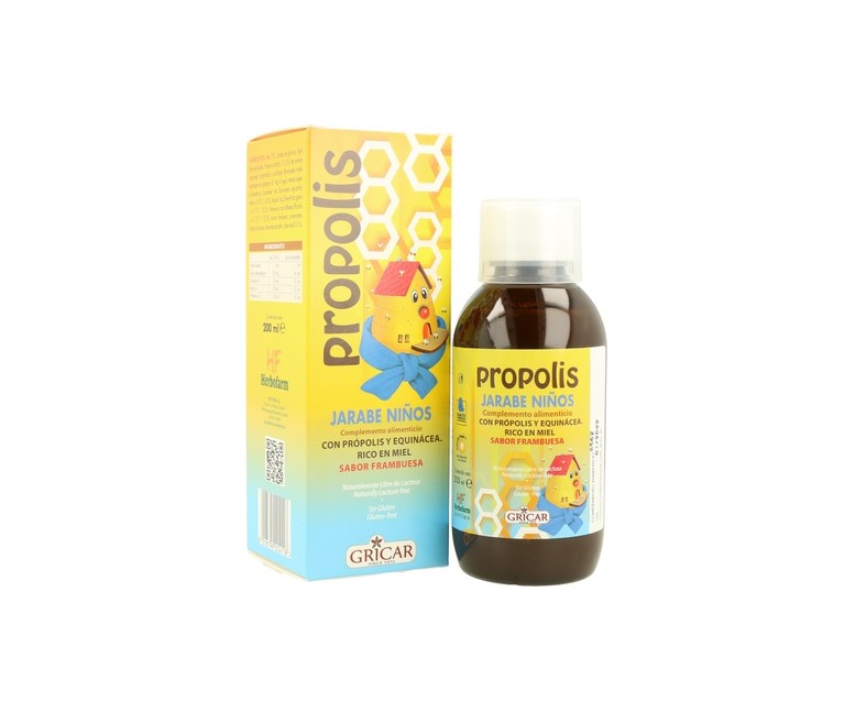 Própolis equinácea jarabe niños 200 ml Gricar