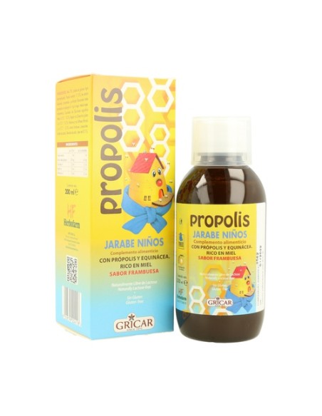 Própolis equinácea jarabe niños 200 ml Gricar