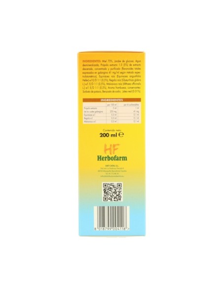 Própolis equinácea jarabe niños 200 ml Gricar