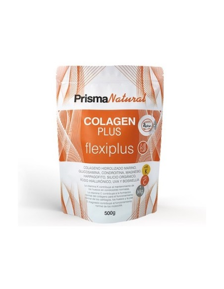 Doypack colageno plus flexiplus peptan 500 g de polvo (Naranja) Prisma Natural