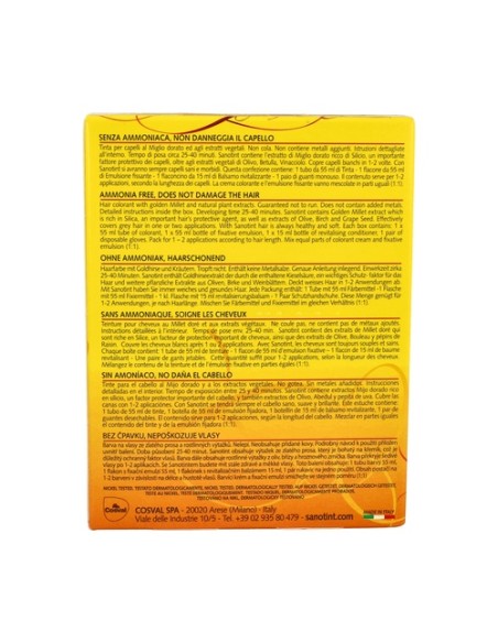 Tinte 13 Rubio Sueco 125 ml (Rubio) Sanotint