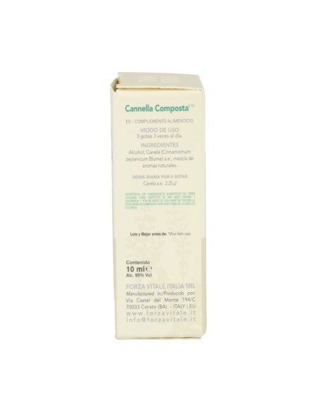 Canela Composta 10 ml Forza Vitale
