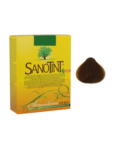 Tinte Sensitive 81 Rubio Medio Natural 125 ml (Rubio medio) Sanotint