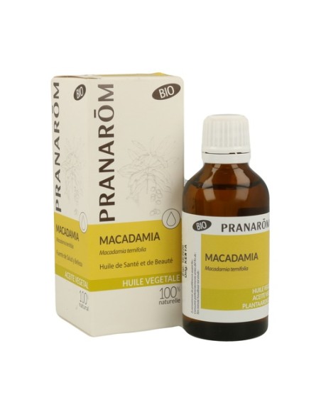 Aceite Vegetal De Macadamia 50 ml de aceite Pranarom