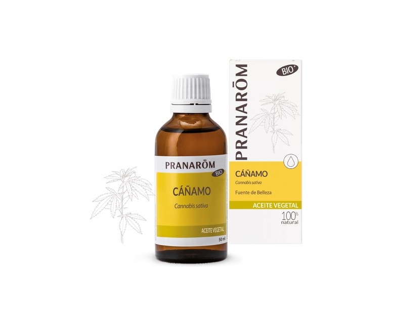 Aceite Vegetal de Cáñamo Bio 50 ml de aceite Pranarom
