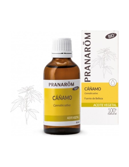 Aceite Vegetal de Cáñamo Bio 50 ml de aceite Pranarom